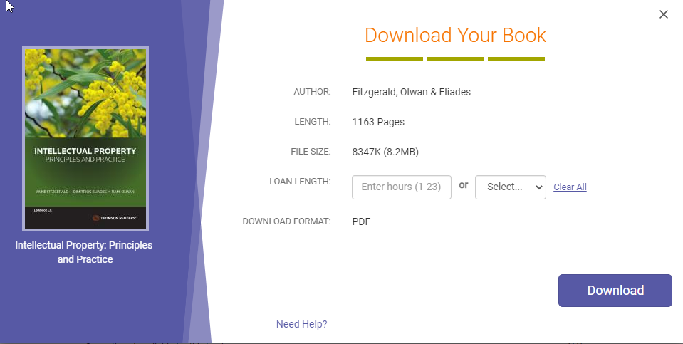 Choose download length and format