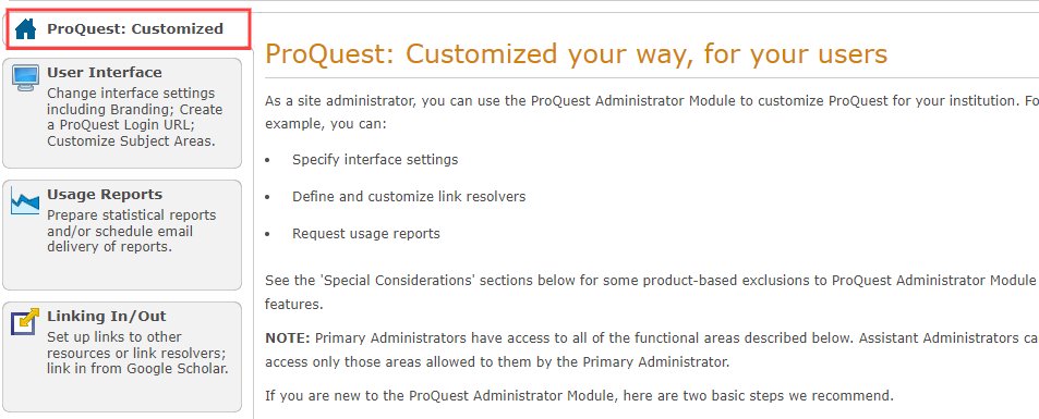 Document Delivery / Interlibrary Loan setup instructions