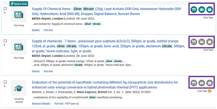 ProQuest Platform Use Tools